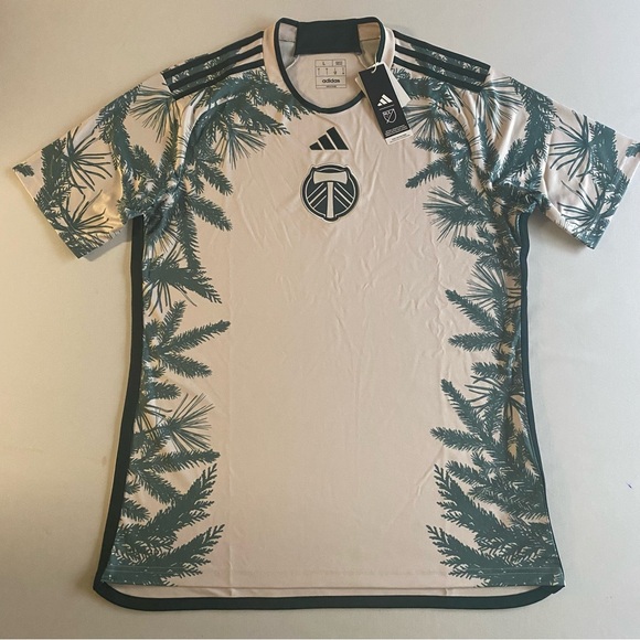 adidas Other - Adidas Portland Timbers x The Nature Conservancy Jersey Men L SLIM MLS Soccer